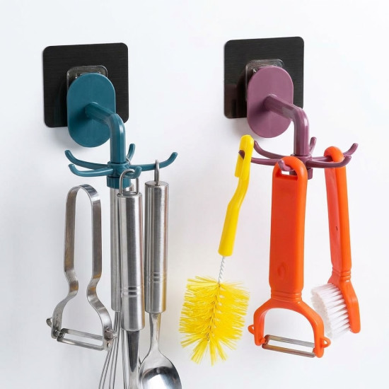 360° Rotating Adhesive Storage Hook 360° Rotating Adhesive Storage Hook