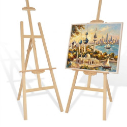 Adjustable Wooden Painting Easel Stand