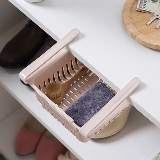 Adjustable Multi-Purpose Hanging Storage Shelf Adjustable Multi-Purpose Hanging Storage Shelf