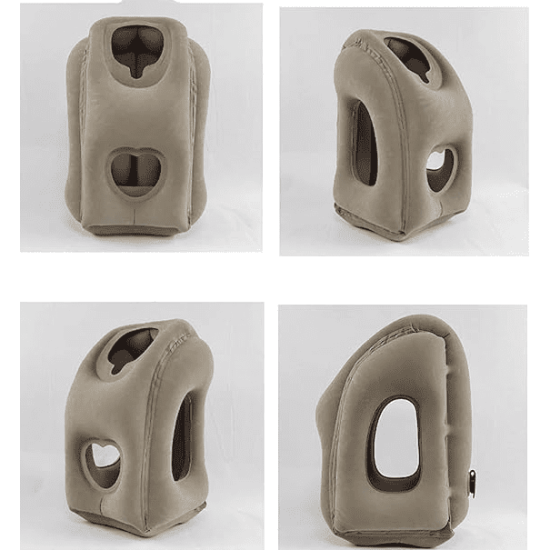 Inflatable Foldable Travel Pillow – Neck & Head Support Pillow Inflatable Foldable Travel Pillow – Neck & Head Support Pillow