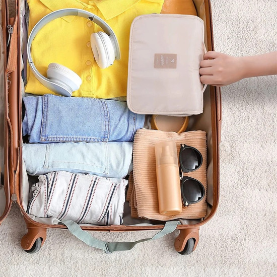 Travel Makeup and Toiletry Organizer Bag for Cosmetics and Personal Care