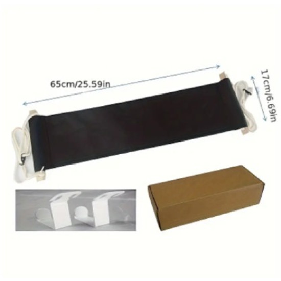 Adjustable Office Footrest with Massage Surface
