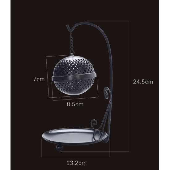 Luxury Hanging Incense Burner – Elegant Metal Bakhoor & Oud Burner for Home and Office