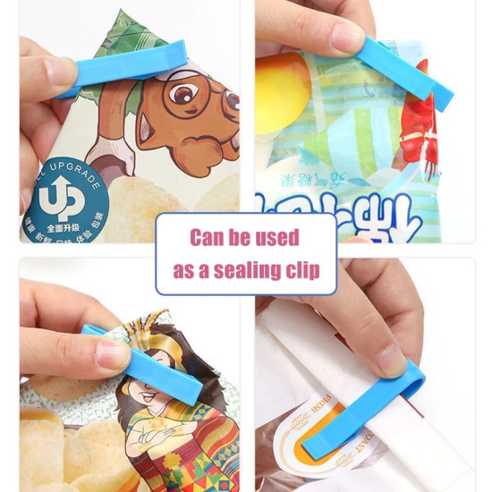Trash Bag Fixer Clips (2 PCS) – Adhesive Garbage Bag Holder for Waste Bins