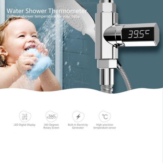 Digital Water Temperature Meter for Shower Digital Water Temperature Meter for Shower