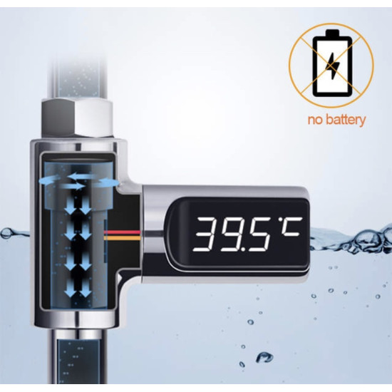 Digital Water Temperature Meter for Shower Digital Water Temperature Meter for Shower