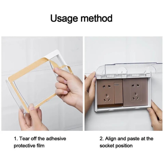 Waterproof Electrical Outlet Cover for Moisture and Splash Protection