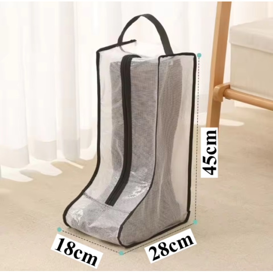 Tall Boot Storage Bag – Dustproof & Portable Shoe Organizer