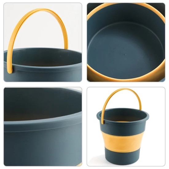 16L Collapsible Bucket for Cleaning, Washing and Outdoor Activities 16L Collapsible Bucket for Cleaning, Washing and Outdoor Activities