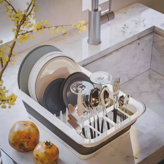 Collapsible Wash & Drain Basket