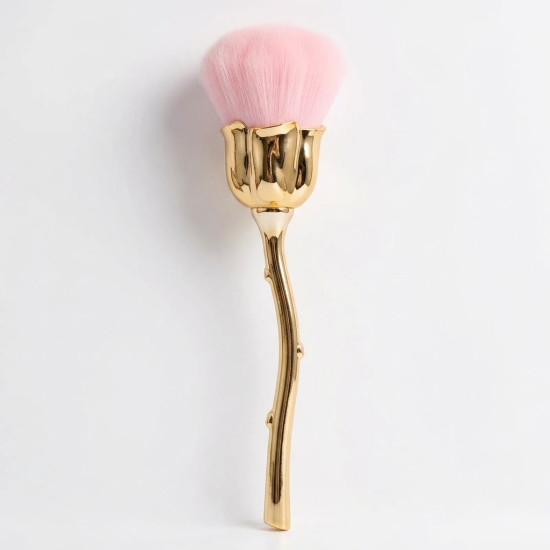 Luxury Golden Rose Makeup Brush