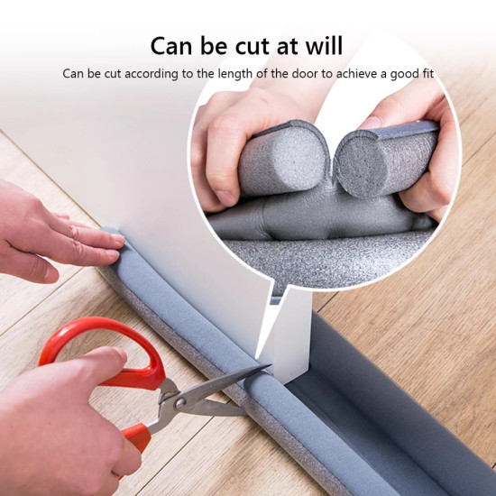 Door Bottom Dust & Insect Blocker – Weather Seal Strip for Air, Dust and Bug Protection