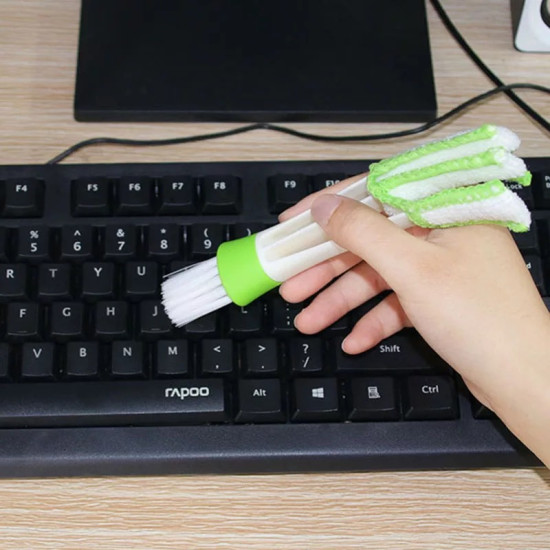 Precision Cleaning Brush for Narrow Spaces and Air Vents