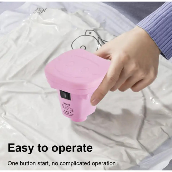 Electric Vacuum Pump for Clothes and Blanket Storage Bags Electric Vacuum Pump for Clothes and Blanket Storage Bags