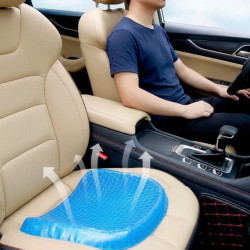 Honeycomb Gel Seat Cushion with Non-Slip Base