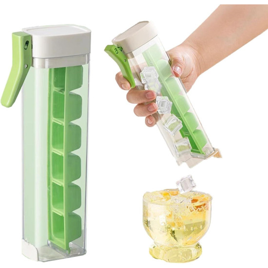 Smart Ice Cube Maker with Push Release Handle