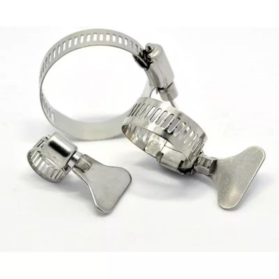 Hose Clamp Organizer for Securing Water Hoses and Cables Hose Clamp Organizer for Securing Water Hoses and Cables