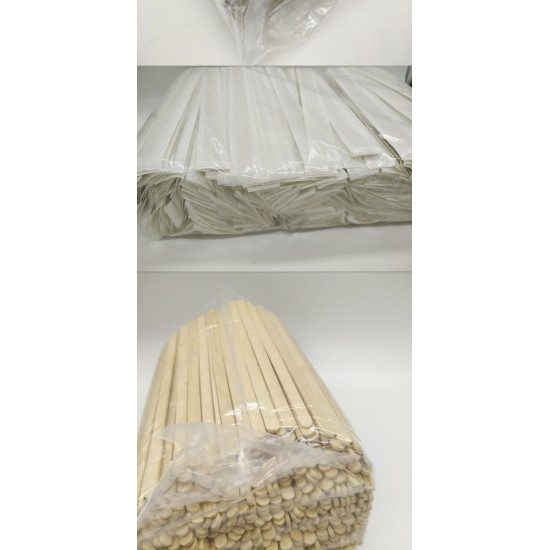 أعواد تحريك خشبية للمشروبات والقهوة – عبوة 500 حبة أعواد تحريك خشبية للمشروبات والقهوة – عبوة 500 حبة