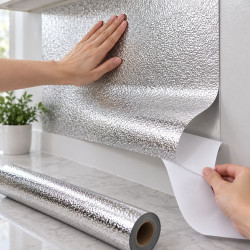 Self-Adhesive Kitchen Foil Roll – Waterproof & Heat Resistant
