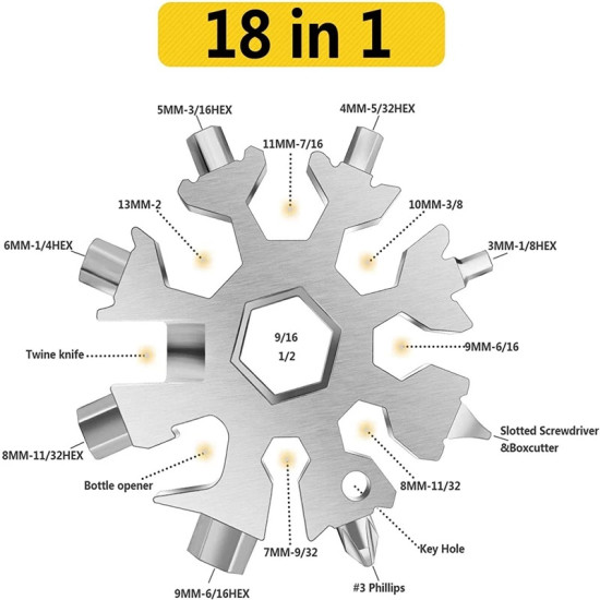 18-in-1 Multi-Bit Screwdriver for Home Repairs and Maintenance 18-in-1 Multi-Bit Screwdriver for Home Repairs and Maintenance