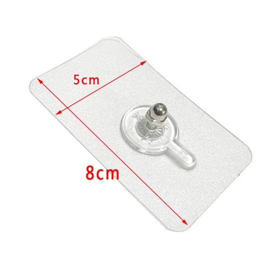 Heavy Duty Adhesive Screw (Pack of 2) – No-Drill Wall Mount Hook Up to 3kg Heavy Duty Adhesive Screw (Pack of 2) – No-Drill Wall Mount Hook Up to 3kg