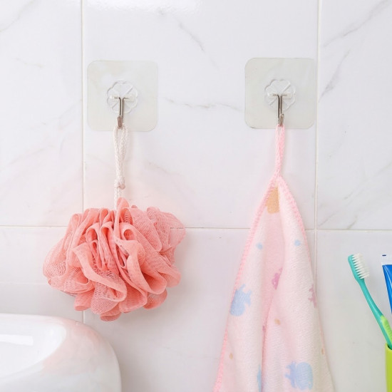Heavy Duty Adhesive Wall Hook | Multi-Purpose No-Drill Hook Heavy Duty Adhesive Wall Hook | Multi-Purpose No-Drill Hook