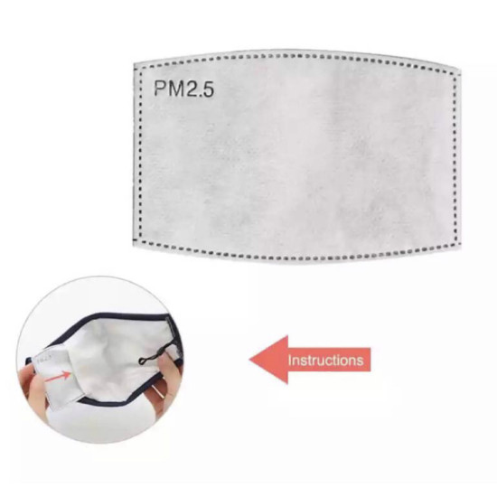 Fabric mask Pink + 3 filter Fabric mask Pink + 3 filter