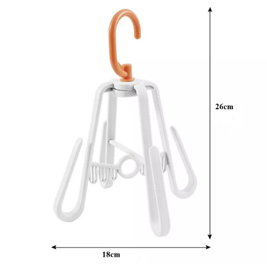 360° Rotating Multi-Purpose Hanger for Hats, Socks & Shoes 360° Rotating Multi-Purpose Hanger for Hats, Socks & Shoes
