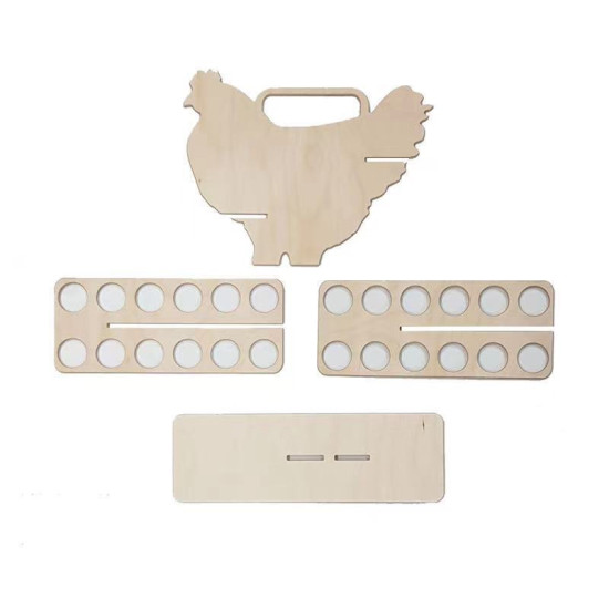 Chicken Egg Holder Stand – Decorative Egg Storage Rack