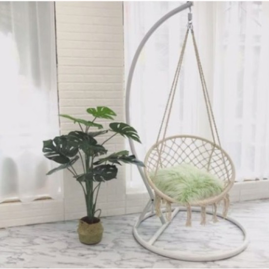 Luxury Hanging Chair with Stand, Cushion & Rug Gift Luxury Hanging Chair with Stand, Cushion & Rug Gift