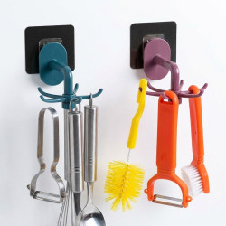 360° Rotating Adhesive Storage Hook