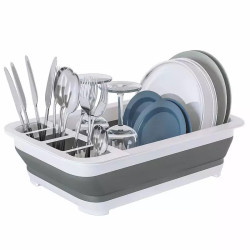 Collapsible Wash & Drain Basket