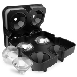 Crystal Ice Cube Mold – Large Ice Cube Tray for Drinks
