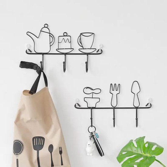 Coffee Corner Hanging Rack for Cups and Accessories Coffee Corner Hanging Rack for Cups and Accessories