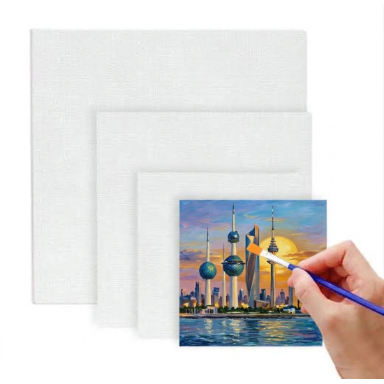 Canvas board for painting and artistic creations Canvas painting board available in multiple sizes