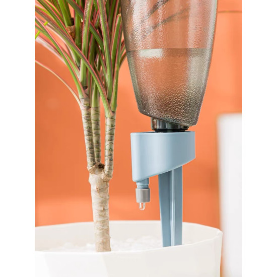 Self-Watering Irrigation Tube with 450ml Bottle – Water Drip System for Plants While Away Self-Watering Irrigation Tube with 450ml Bottle – Water Drip System for Plants While Away
