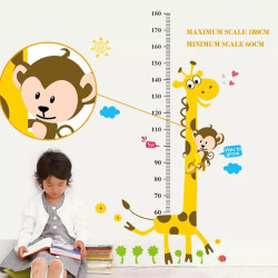 Wall Height Growth Chart for Kids to Track Growth Progress