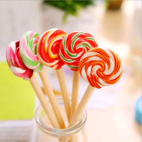 Creative Candy Design Writing Pen for School and Office
