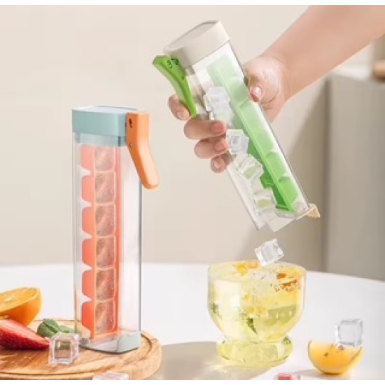 Smart Ice Cube Tray with Push Handle