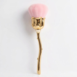 Luxury Golden Rose Makeup Brush