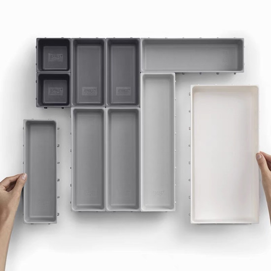 Flexible Drawer Organizer Set – 10 Pieces