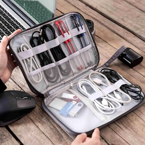 Waterproof Electronic Accessories Organizer Travel Bag Waterproof Electronic Accessories Organizer Travel Bag