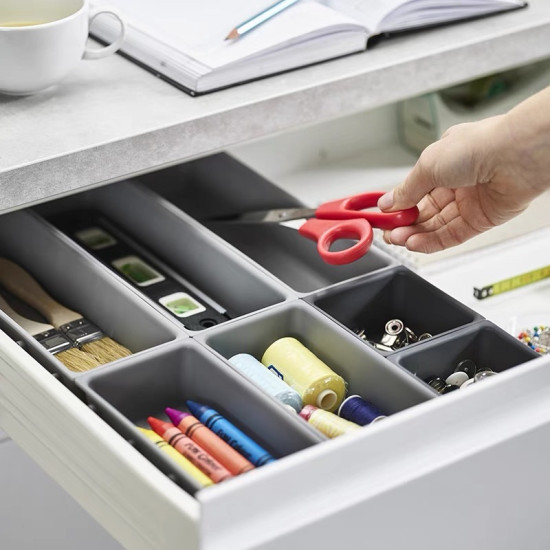 Flexible Drawer Organizer Set – 10 Pieces