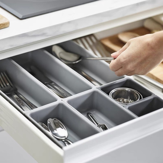 Flexible Drawer Organizer Set – 10 Pieces