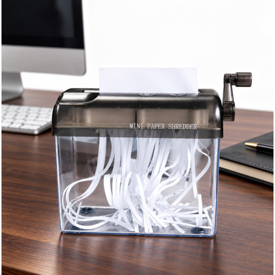 Manual Paper Shredder Portable Manual Paper Shredder for Documents