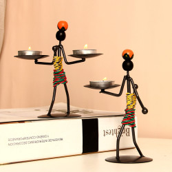 Metal Candle Holder and Candy Stand – Elegant Decorative Piece