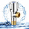 Angle Valve for Sink & Toilet – Rust Resistant Water Shut-Off Control Valve