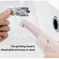 Rechargeable Electric Foot Grinder – Callus Remover with Replaceable Head and Built-in LED Light