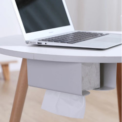 Paper bags and tissues box