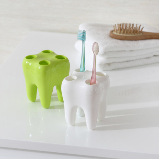 Wall Mounted Toothbrush Holder for Bathroom Organization Wall Mounted Toothbrush Holder for Bathroom Organization